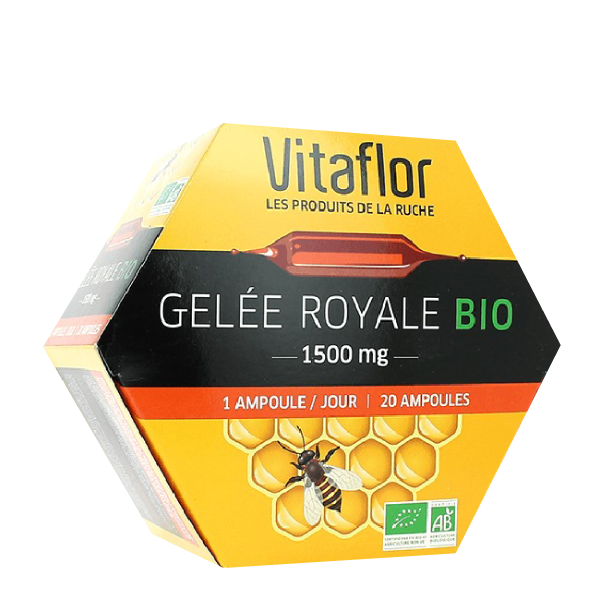 Vitaflor Bio Gelée Royale Bio 1500mg 20 ampoules